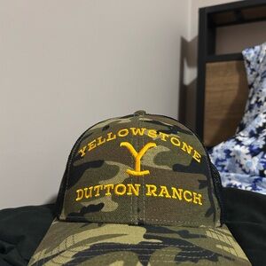 Yellowstone Dutton Ranch Camouflage Hat